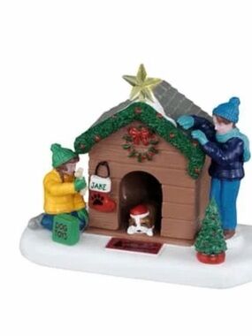 ❤️Lemax® Doghouse Christmas - Christmas Village Home Decor New in box